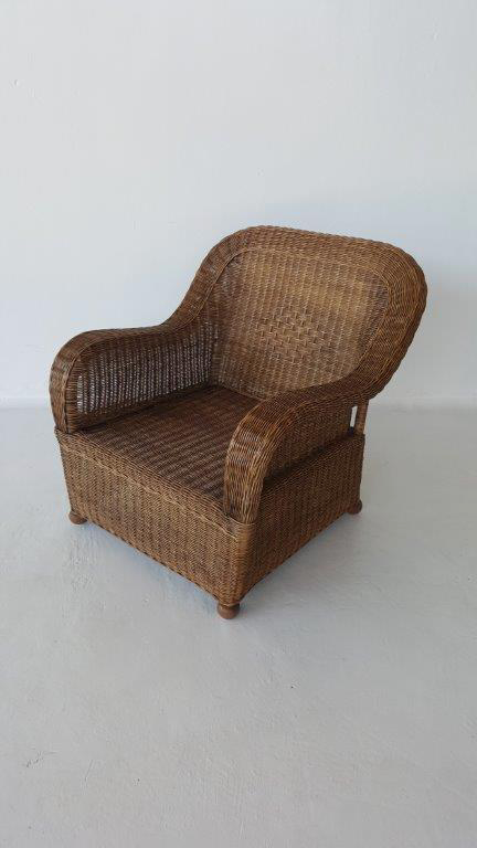 Empress Brown Rattan Chair